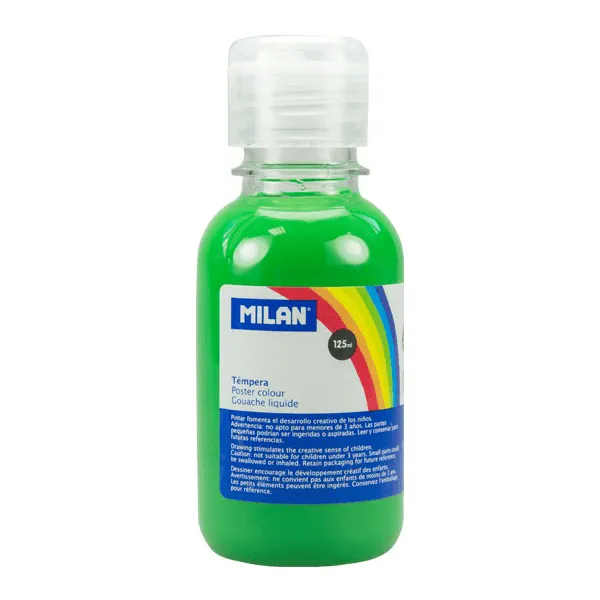 Tempera Milan 125ml Verde Deschis Tempera Milan 125ml Verde Deschis