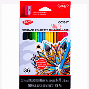 Creioane colorate Daco 36 culori