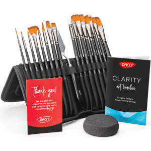 Pensule set 15+1 Clarity Daco PN2915