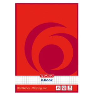Bloc notes A5 50 file Herlitz