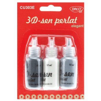 Culori 3D-sen perlat elegant