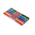 Hartie creponata colorata Daco 10 culori - scurta