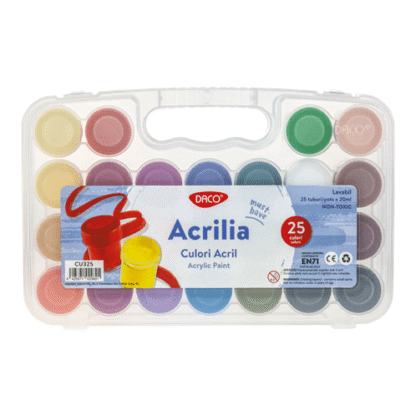 Culori acrilice Acrilia Daco 25 culori