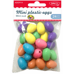 Mini oua plastic 2.5 cm DACO