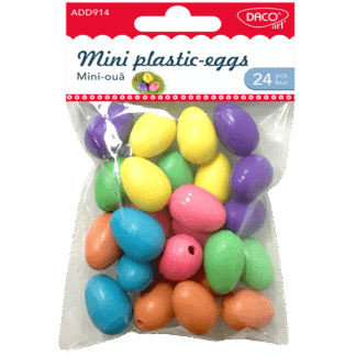 Mini oua plastic 2.5 cm DACO