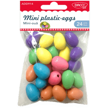 Mini oua plastic 2.5 cm DACO