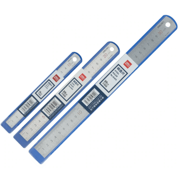 Rigla metal 30 cm Deli