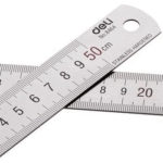 Rigla metal 50 cm Deli