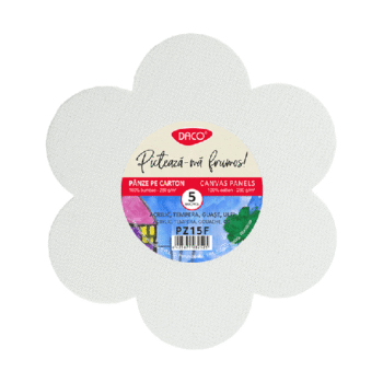 Panza pictura pe carton floare Daco set 5 bucati