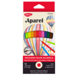 Creioane colorate acuarela Daco 12 culori