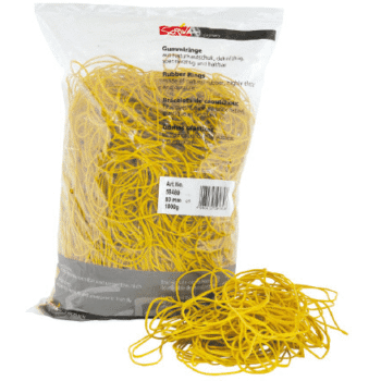Elastic bani Scriva 1 kg, cauciuc natural, diametrul 50mm