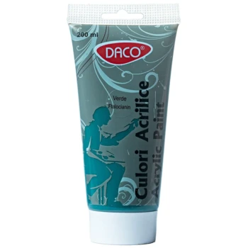 Culori acrilice Daco 200 ml - Verde Ftalocianin