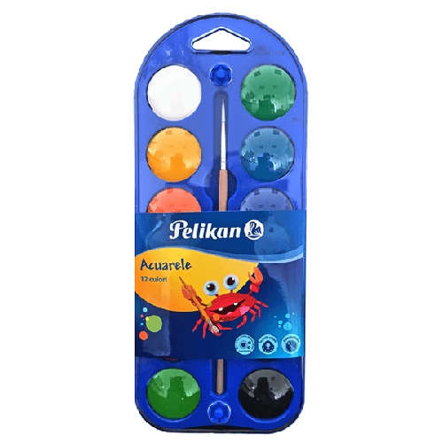 Acuarele pastile Pelikan 12 culori