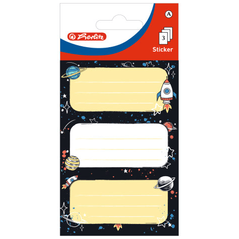 Etichete scolare Herlitz Space Etichete scolare Herlitz Space