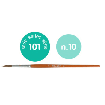 Pensula Milan seria 101 cu varf rotund - nr 10