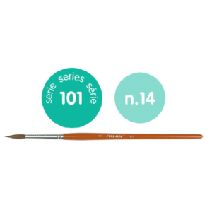 Pensula Milan seria 101 cu varf rotund - nr 14