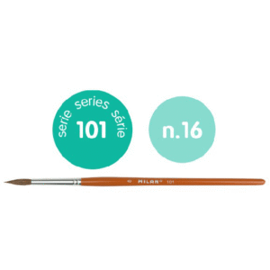 Pensula Milan seria 101 cu varf rotund - nr 16