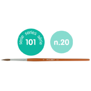 Pensula Milan seria 101 cu varf rotund - nr 20
