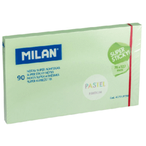 Notes autoadeziv 127x76mm Milan - verde pastel