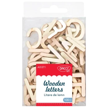 Litere de lemn Daco