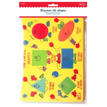 Set didactic din spuma Descopera Formele