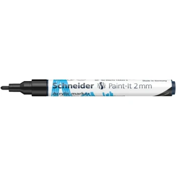 Marker vopsea acrilica Paint-It 310 2 mm Schneider Negru