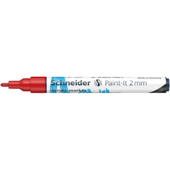 Marker vopsea acrilica Paint-It 310 2 mm Schneider Rosu