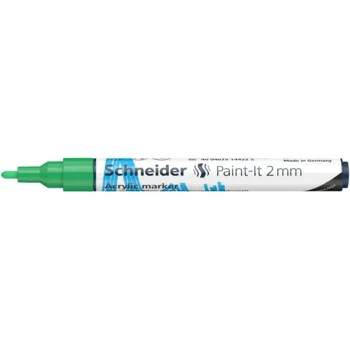 Marker vopsea acrilica Paint-It 310 2 mm Schneider Verde