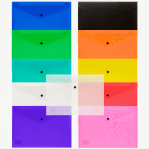 Mapa plastic cu buton A4 Daco