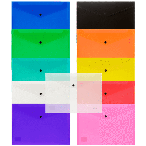 Mapa plastic cu buton A4 Daco