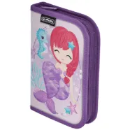 Penar echipat 34 piese Herlitz 1 fermoar si 2 extensii - Mermaid