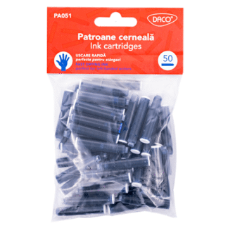 Patroane cerneala Daco 50 buc - albastre
