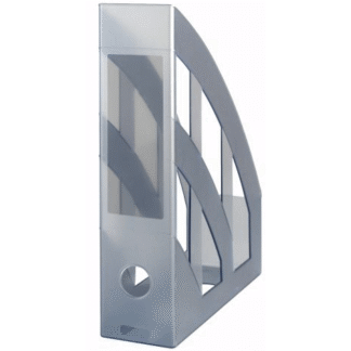 Suport documente vertical Herlitz - Gri Translucid