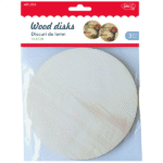 Disc lemn 16.5 cm Daco 3 bucati