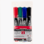 Marker permanent Daco 4 culori set