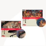 Panza pictura pe numere Daco 280g 40x50 cm