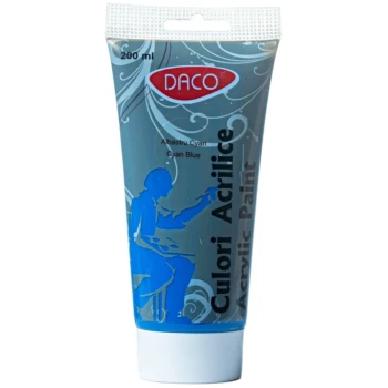 Culori acrilice Daco 200 ml - Albastru Cyan