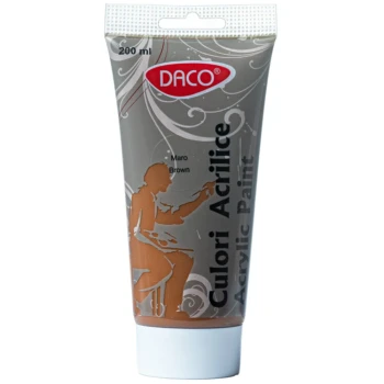 Culori acrilice Daco 200 ml - Maro