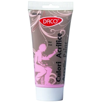 Culori acrilice Daco 200 ml - Roz
