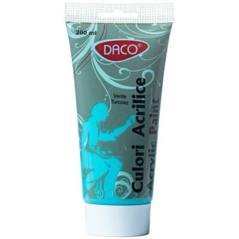Culori acrilice Daco 200 ml - Verde Turcoaz