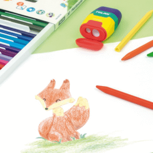 Creioane colorate cerate Milan 24 culori