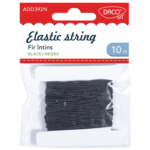 Elastic fir intins Daco 10m negru
