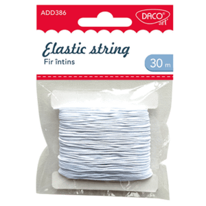 Elastic fir intins Daco 30m - alb