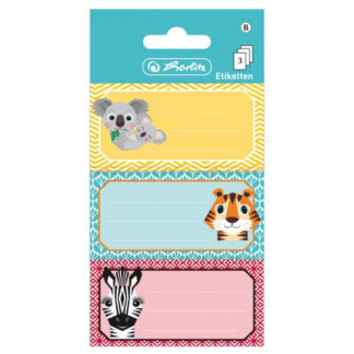 Etichete scolare Herlitz Animale