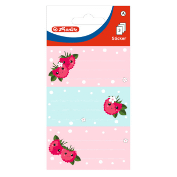 Etichete scolare Herlitz Zmeura