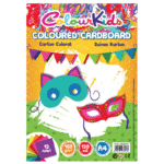 Carton colorat asortat A4 160g 12 culori 120 coli