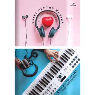 Caiet muzica Ecada, 24 file