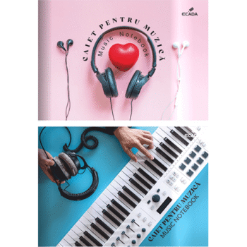 Caiet muzica Ecada, 24 file