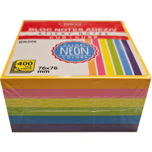 Cub notes cu adeziv Daco 76x76 mm
