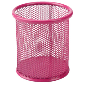 Suport birou cilindric Ecada - Roz